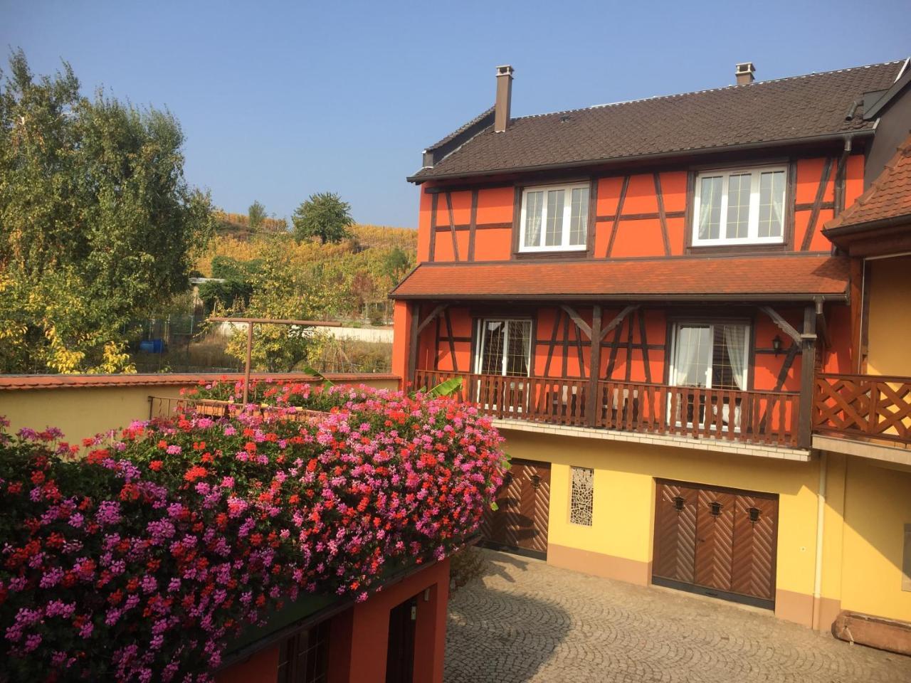 Gite Fruehmess Itterswiller Buitenkant foto